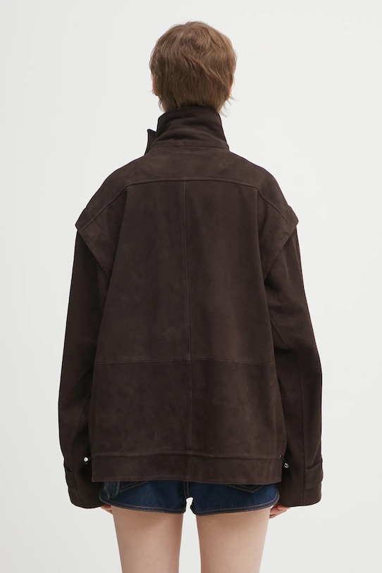 Ρούχα Μπουφάν Rotate 116052573 καφέ