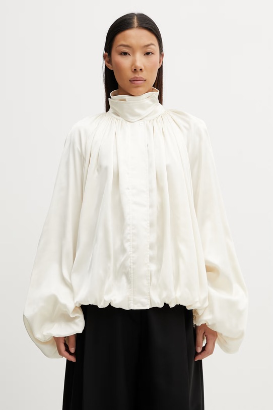 Rotate krótka kurtka damska beżowy 116447857