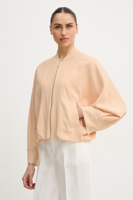 Twinset kurtka bomber pomarańczowy 261TP2222
