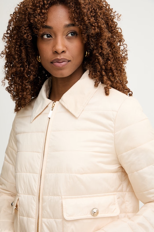 Twinset демісезонна куртка жіноча бежевий 261TP2321