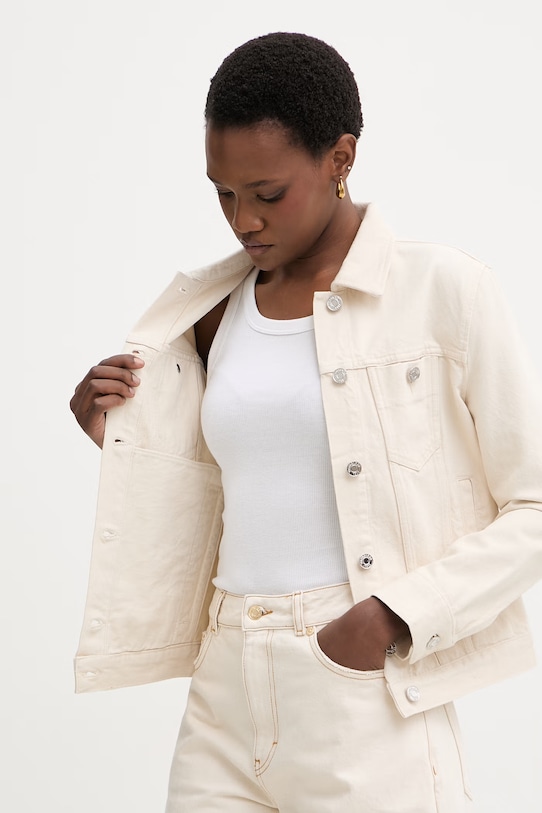 Trussardi kurtka jeansowa damska bawełniana R4006100013N