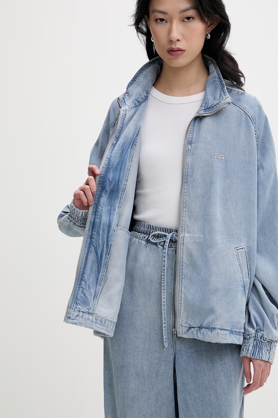 Gestuz kurtka jeansowa damska z lyocellu 10911024