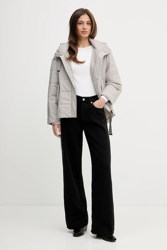 Sisley kurtka 2SB4LN06O szary SS26