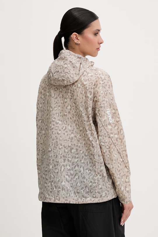 Odzież adidas TERREX kurtka trekkingowa damska KE7510 beżowy