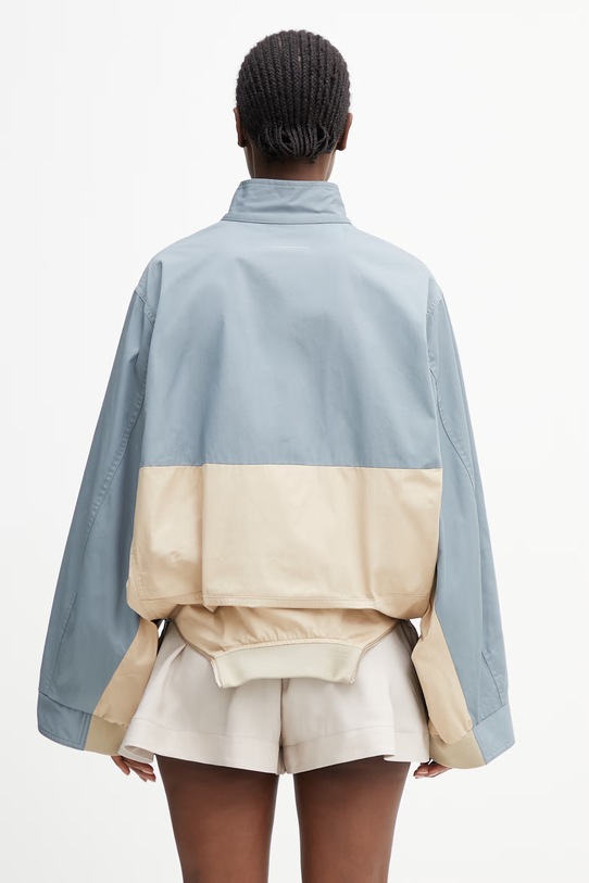 Oblačila MM6 Maison Margiela ženska jakna S52AM0346.M35734.961 modra