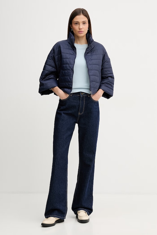 United Colors of Benetton kurtka 2TWDDN09O granatowy SS26