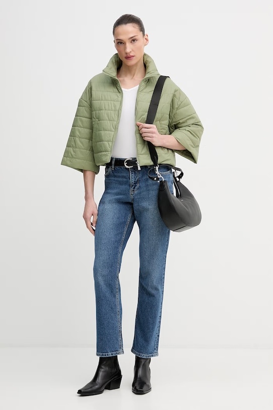 United Colors of Benetton kurtka 2TWDDN09O zielony SS26