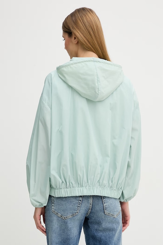 Odzież United Colors of Benetton kurtka damska 22W9DN09N turkusowy