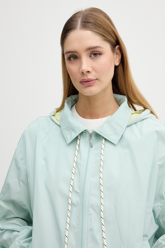United Colors of Benetton kurtka damska turkusowy 22W9DN09N