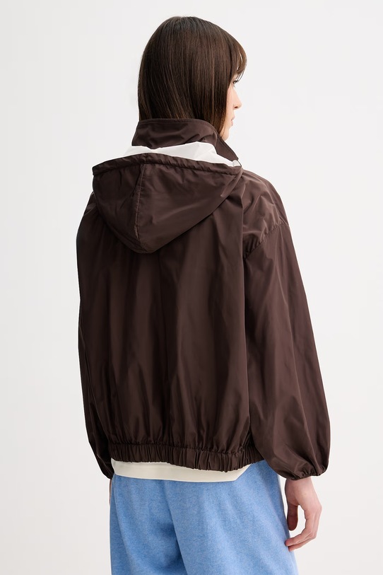 Odzież United Colors of Benetton kurtka damska 22W9DN09N brązowy