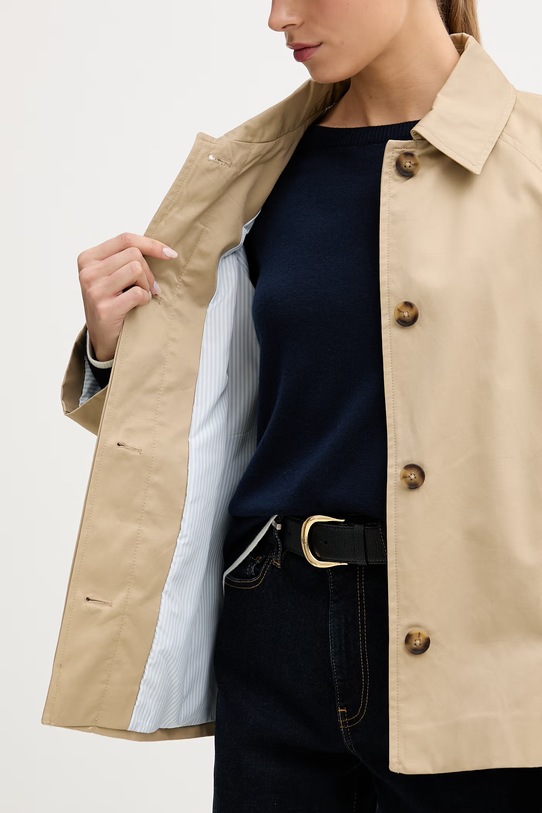 United Colors of Benetton płaszcz damski bawełniany 2QJYDN09K