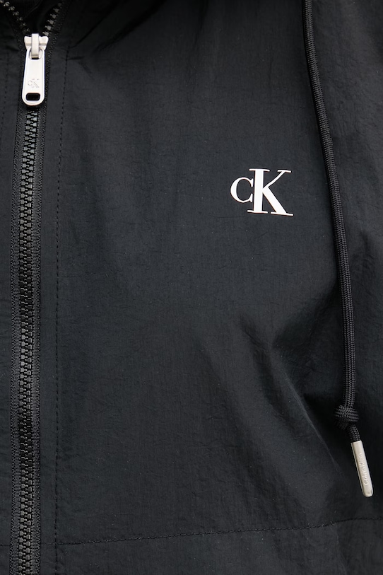 Calvin Klein Jeans prechodná bunda dámska LV047F507G čierna