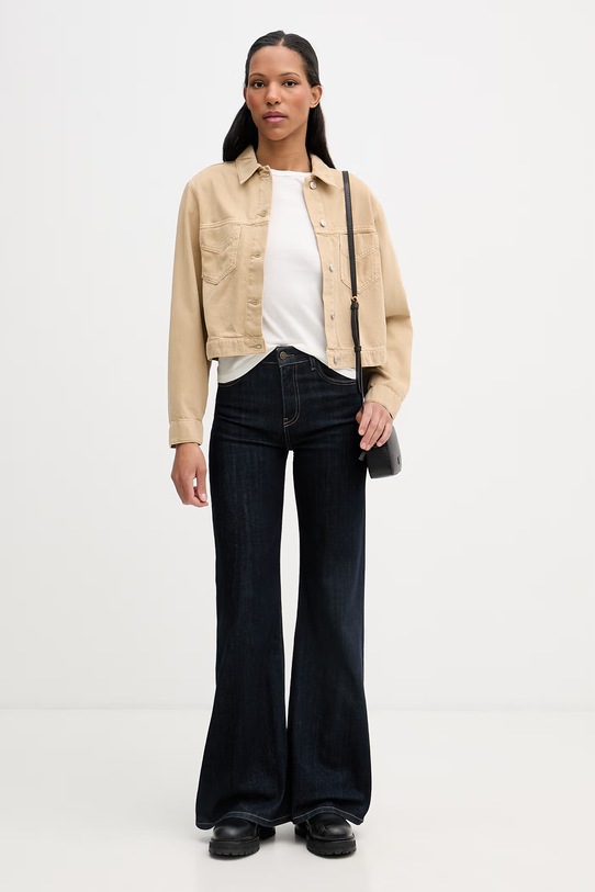 Marc O'Polo kurtka damska jeansowa 5000008030 beżowy SS26