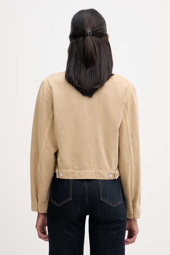 Odzież Marc O'Polo kurtka damska jeansowa 5000008030 beżowy