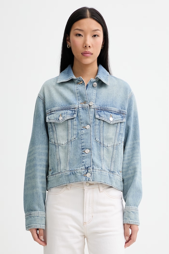 Marc O'Polo jachetă scurtă pentru femei, din denim albastru 5000013222