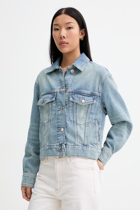 Marc O'Polo jachetă scurtă pentru femei, din denim albastru 5000013222