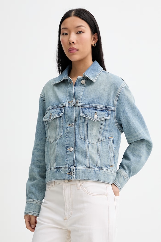 Marc O'Polo jachetă scurtă pentru femei, din denim albastru 5000013222