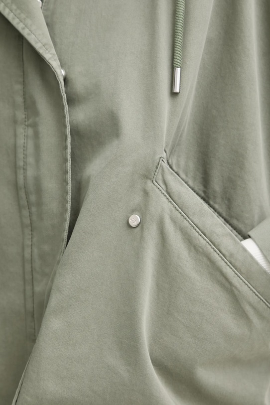 Marc O'Polo kurtka bawełniana 5000013376 zielony