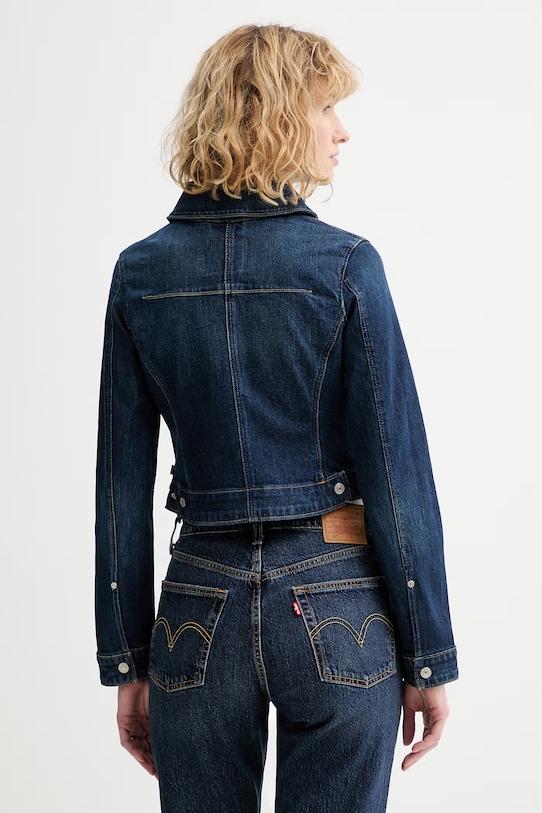 Odzież Levi's kurtka jeansowa Y2K STRETCH FITTED 005R4.0001 niebieski