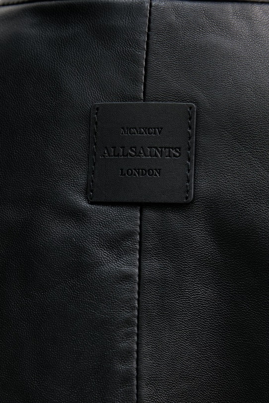 AllSaints kurtka bomber skórzana FLOR W042LE