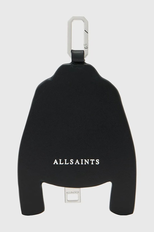 AllSaints brelok skórzany BALFERN W535XC czarny SS26