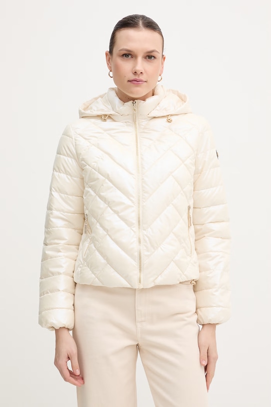 Bunda Gaudi jemné zateplenie béžová 611BD35001