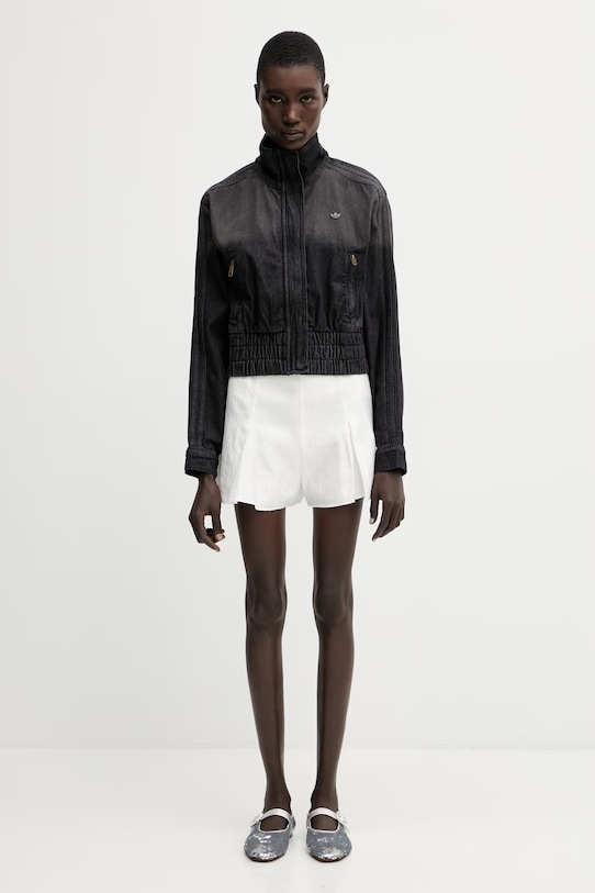 adidas Originals džínsová bunda dámska bavlnená P ESS DENIM TT KD3918