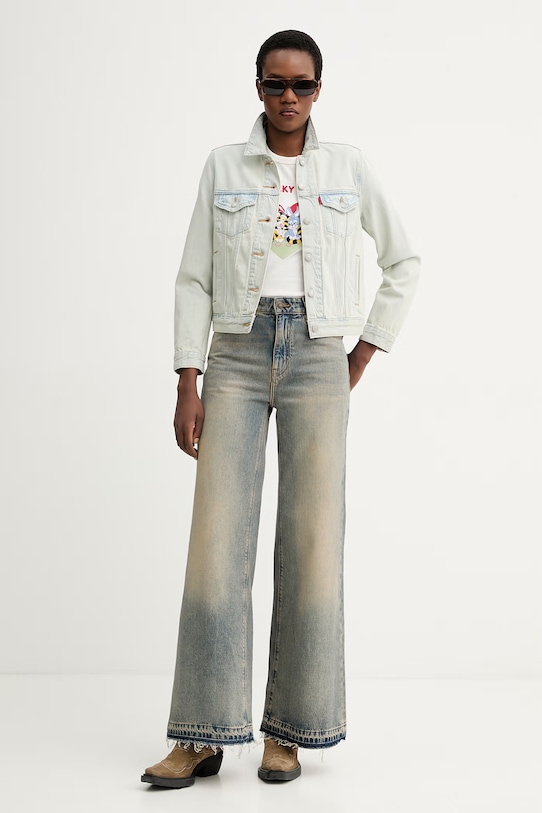 Rifľová bunda Levi's ORIGINAL 29945.0242 modrá SS26