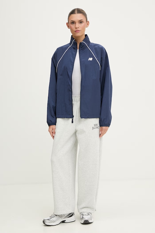 New Balance kurtka damska sportowa WJ6113KSNNY granatowy SS26