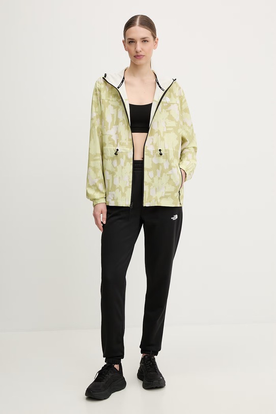 The North Face kurtka treningowa MOUNTAIN ATHLETICS NF0A8E32MKO1 zielony SS26