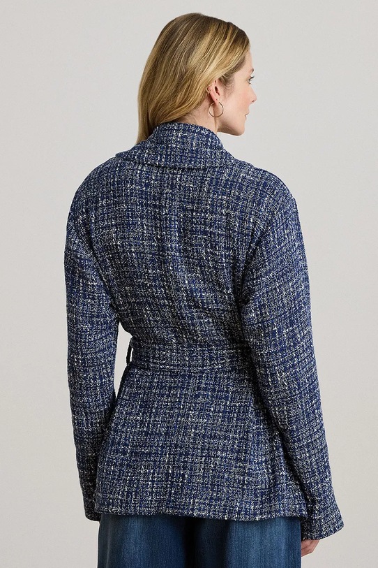 Lauren Ralph Lauren krótka kurtka damska 200P10127 niebieski SS26