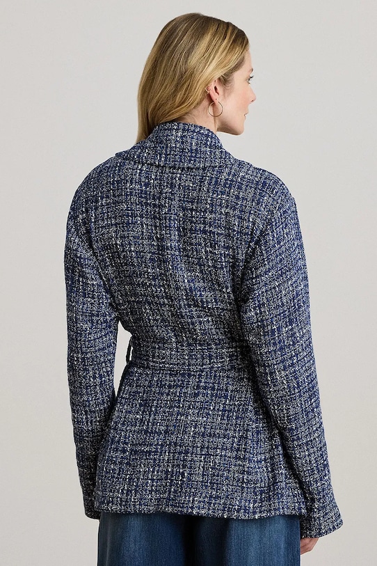 Lauren Ralph Lauren krótka kurtka damska 200P10127 niebieski SS26