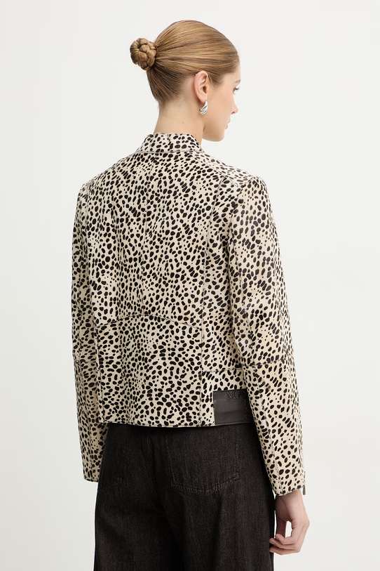 Oblečení Kožená bunda MAX&Co. MCOPINNE 2616441031200 béžová