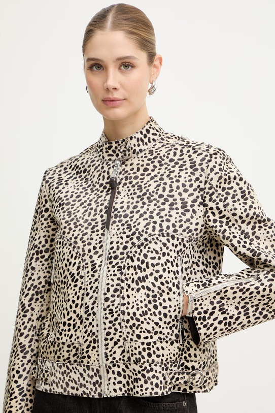 MAX&Co. kurtka skórzana MCOPINNE beżowy 2616441031200