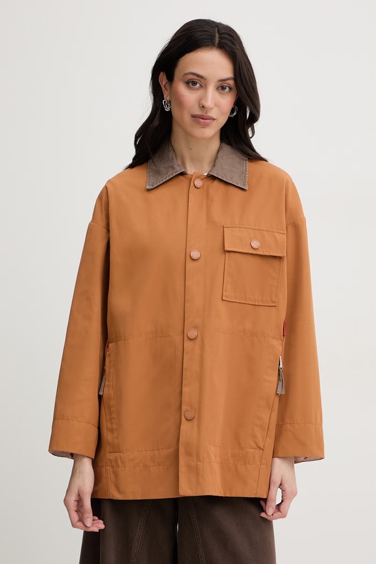 Max&Co. kurtka przejściowa damska MCOHACK1 brązowy 2616021043200