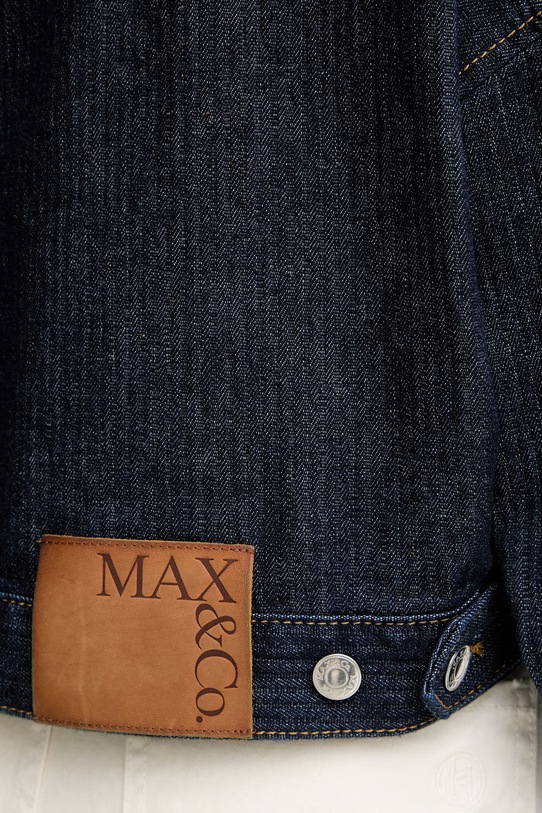 Max&Co. демісезонна куртка жіноча джинсова MCONEPETA 2616041023200 темно-синій