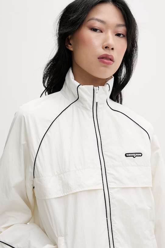 Tommy Jeans kurtka softshell damska beżowy DW0DW22324