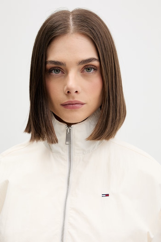 Tommy Jeans kurtka przejściowa damska beżowy DW0DW22325