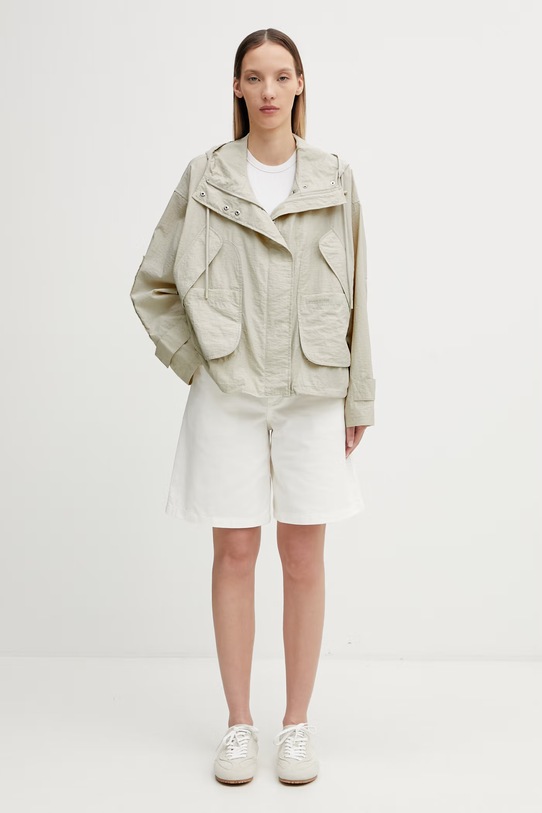Maison Kitsuné Sporty Windbreaker kurtka przejściowa damska QW02203WQ4077