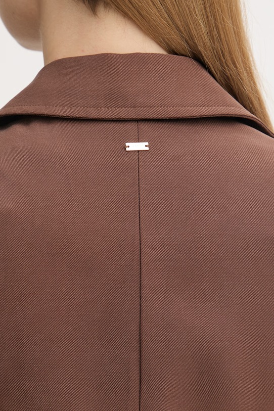 Gaudi kurtka damska z wiskozy 611FD35007 brązowy