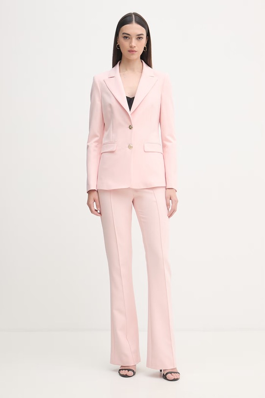 Gaudi marynarka jednorzędowa damska 611FD35016 różowy SS26