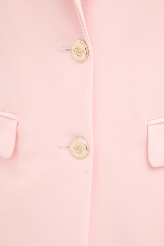 Gaudi marynarka jednorzędowa damska 611FD35016 różowy