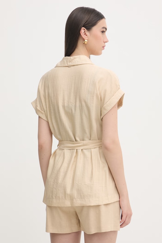 Odzież Gaudi kamizelka damska 611FD35020 beżowy