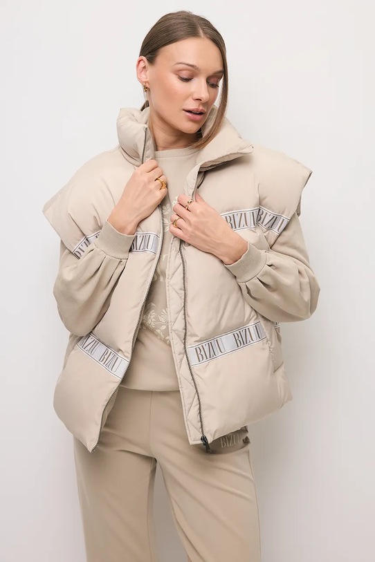 Bizuu bezrękawnik puchowy AYASE AYASE.BEZOWY różowy