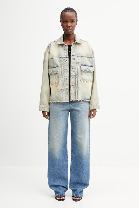 Kenzo Trucker Jacket Women's denim FG52DV2626Q8