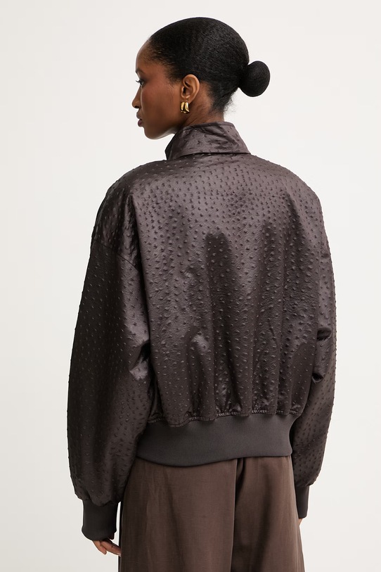 Odzież Elisabetta Franchi krótka kurtka damska GB06D63E2 brązowy