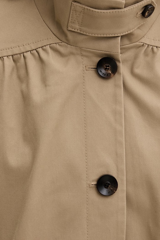 Miss Sixty kurtka damska bawełniana z elastanem 6M1WJ10000 beżowy