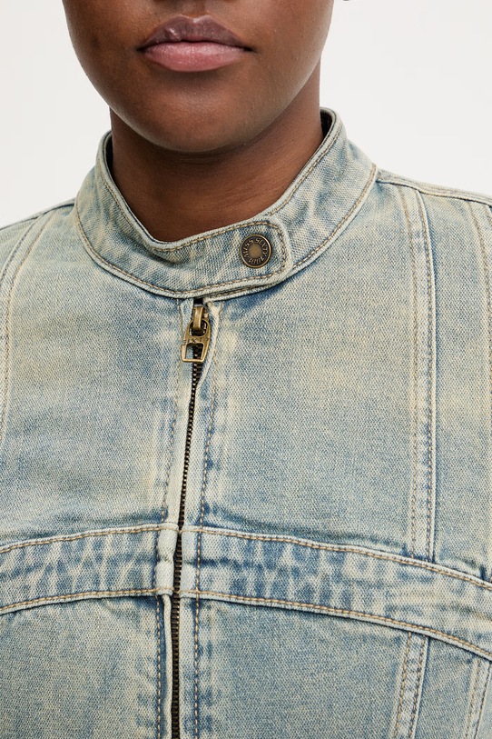 Rifľová bunda Miss Sixty 6M1WJ46400 modrá