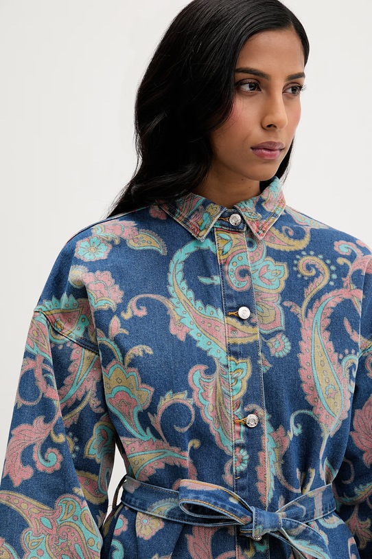 Odzież Never Fully Dressed kurtka NFDOU451 niebieski