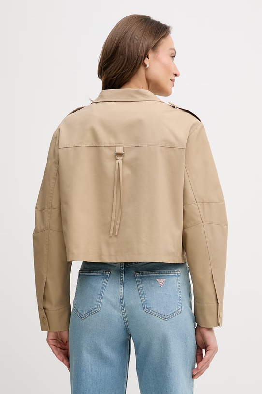 Odzież OUI krótka kurtka damska 96604 beżowy